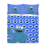 4-Piece Bedding Set with Blank Fitted Sheet 59x82.7inch