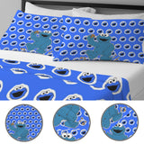 4-Piece Bedding Set with Blank Fitted Sheet 59x82.7inch