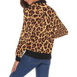 All Over Print Bomber Jacket for Women