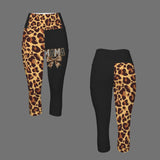 Women's High Waist Pocket Capri Yoga Leggings