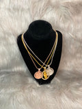 Rotating Rhinestone Necklace